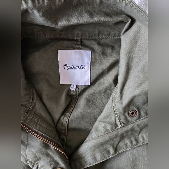 Madewell Olive Green Surplus Utility Jacket - Picture 6 of 6